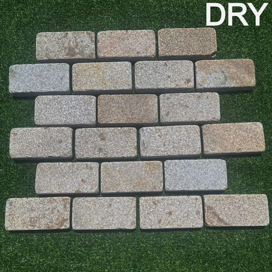 Cobblestone Granite Setts, Grey Colour - UK Delivery